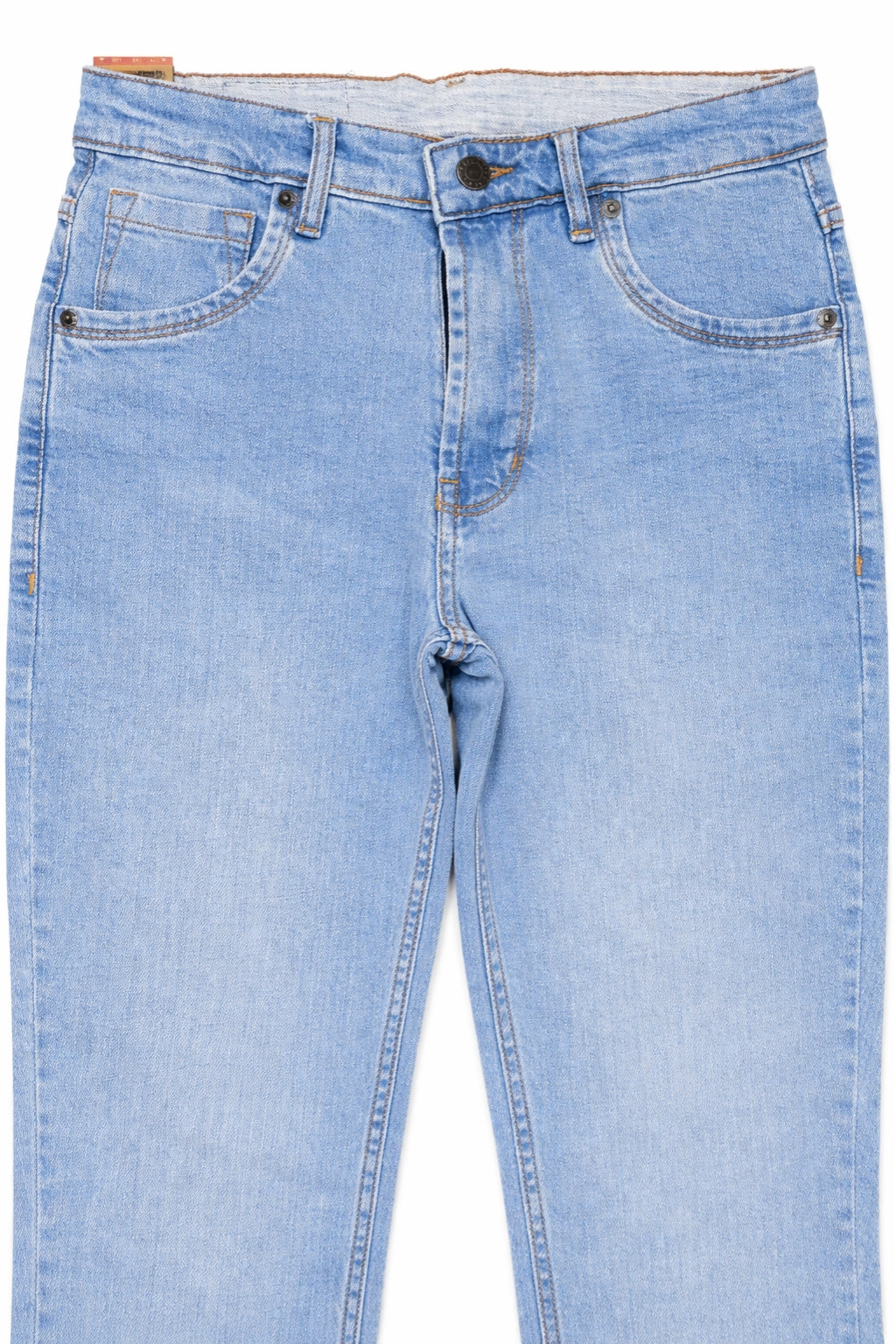 Classic Prime Light Blue Denim Jeans Front Fabric Detail by Eliteez Pakistan