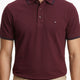 Classic Piqué Polo – Burgundy