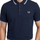 Heritage Twin-Tip Polo - Navy Blue