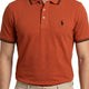 Piqué Polo Rider - Rust Orange