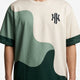 Eliteez Strata Wave —  Cream & Muted Green
