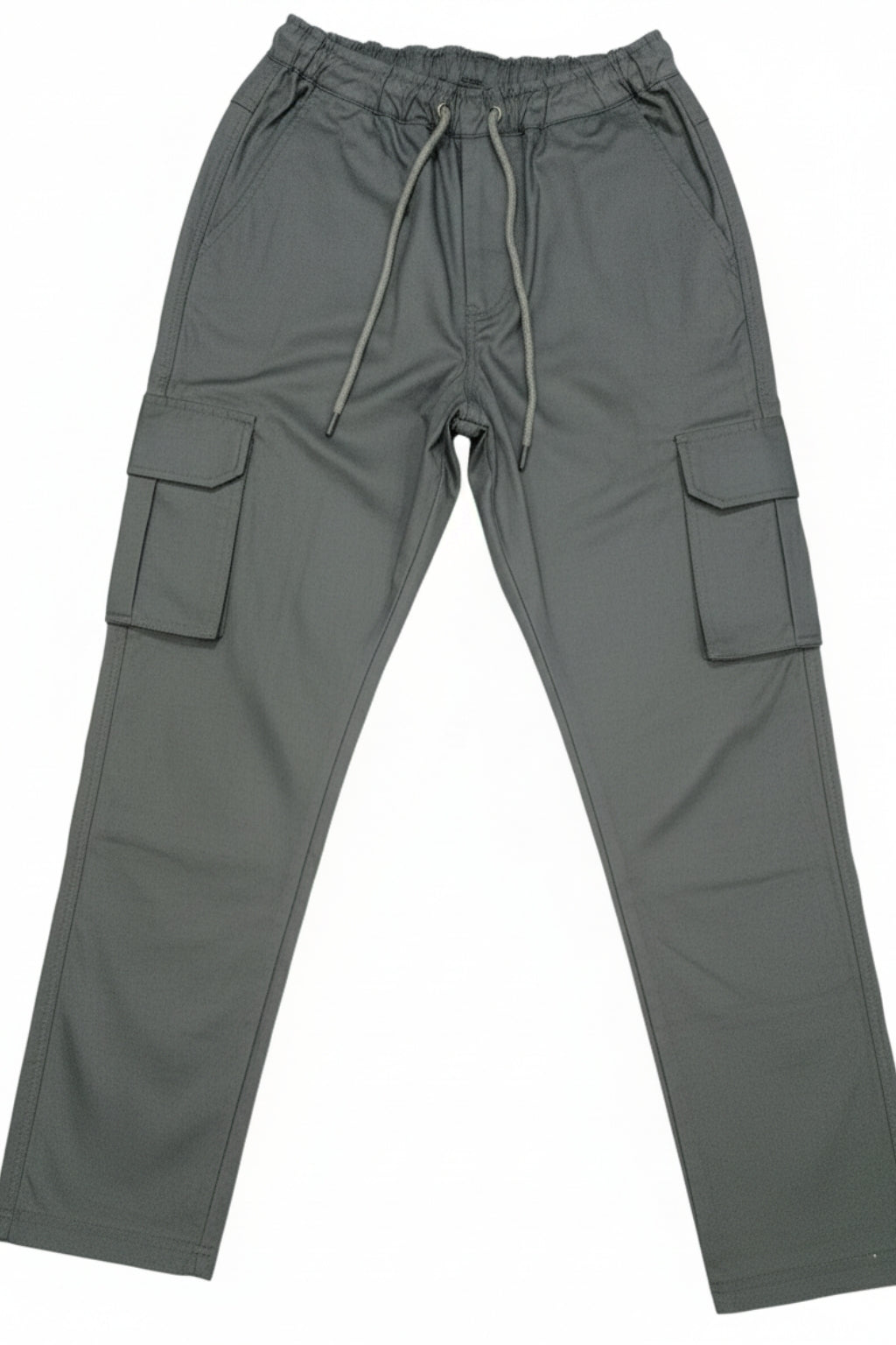 Close-up of cargo pocket detail on Eliteez Stretch Cargo Pant Olive Grey
