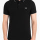 Heritage Laurel Polo Shirt – Black
