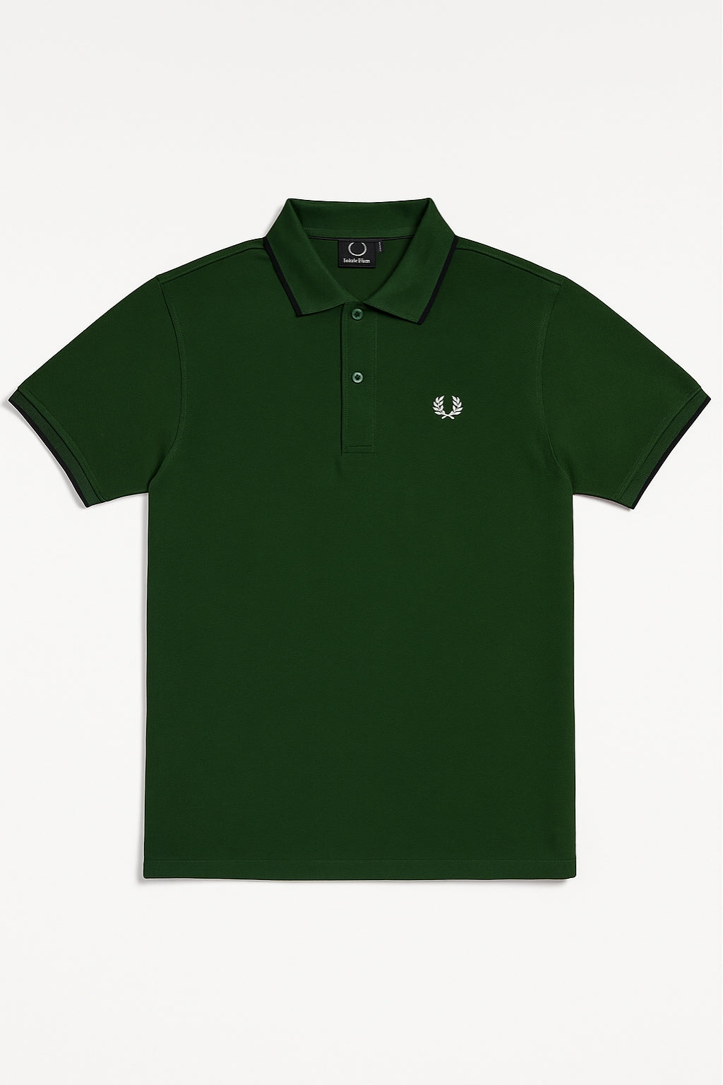 Heritage Laurel Polo Shirt – Forest Green