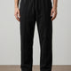 Classic Lounge Lightweight Terry Trousers - Deep Black