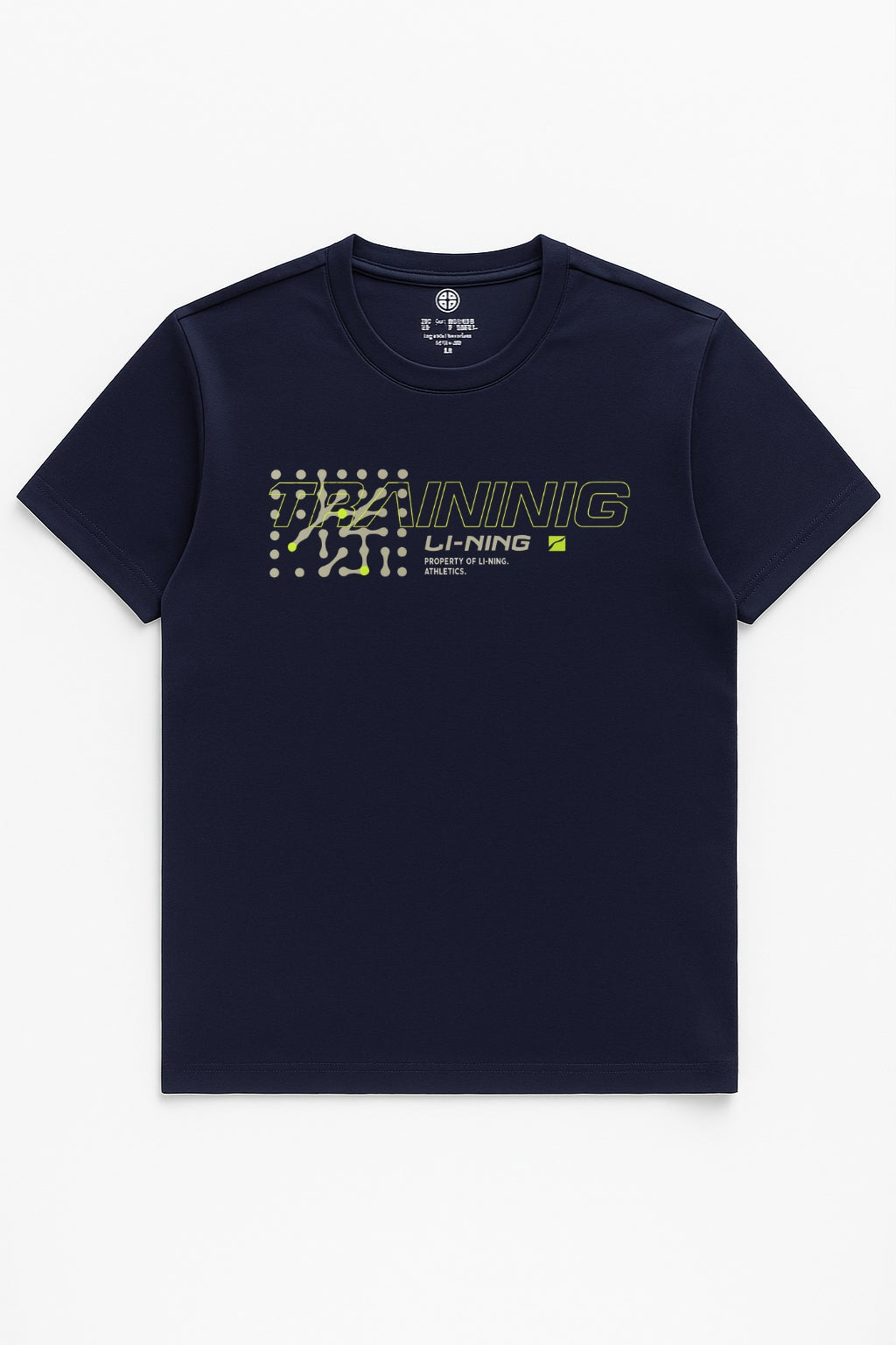 Li-Ning Inspired Training T-Shirt – Deep Navy