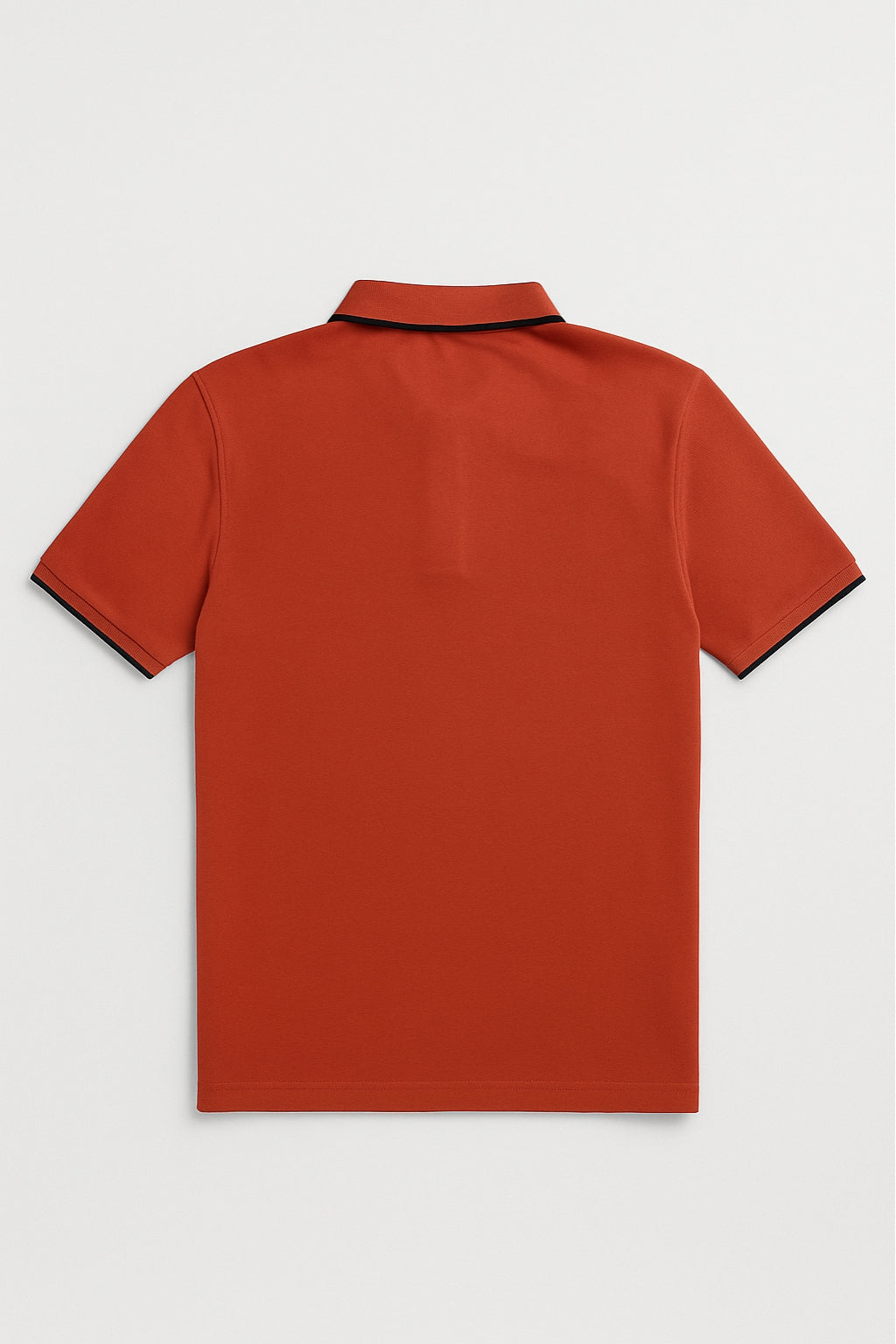 Heritage Laurel Polo Shirt – Rust Orange