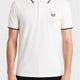 Heritage Laurel Polo Shirt – White